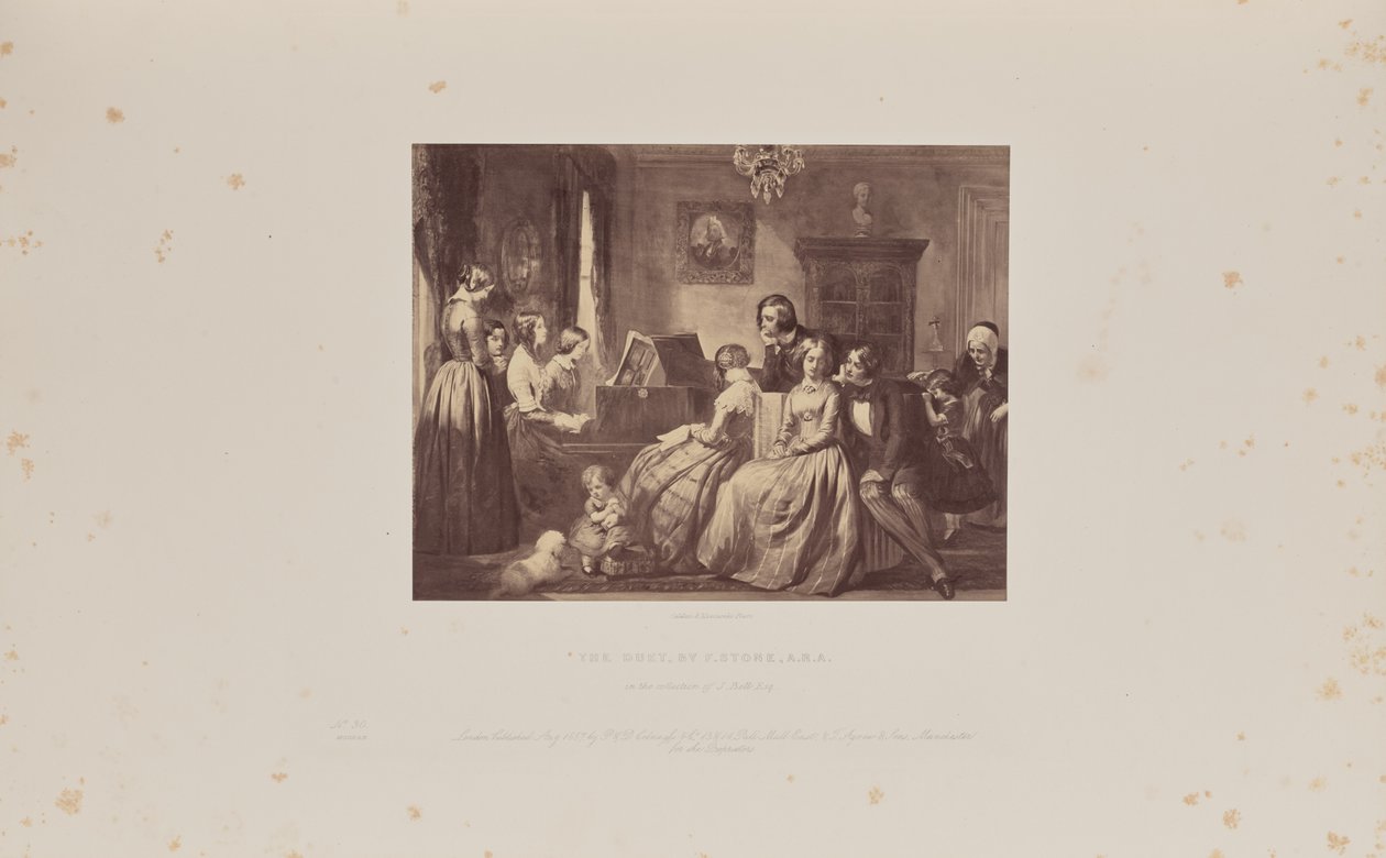 El dúo, por F. Stone, A.R.A. de Caldesi and Montecchi