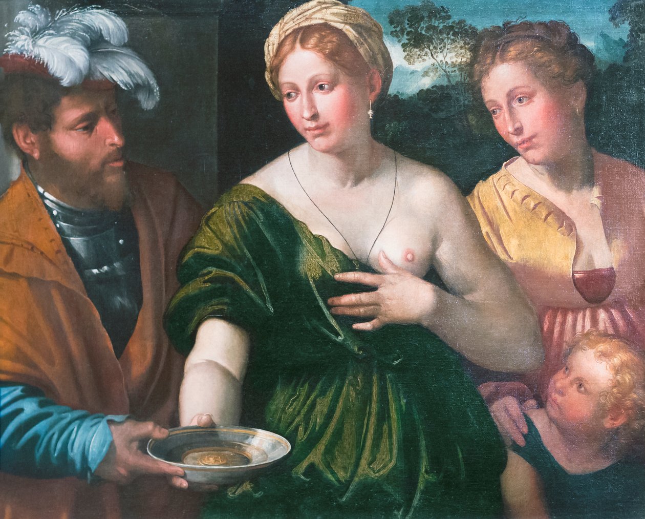 Tres medias figuras y un niño, Callisto Piazza de Callisto Piazza