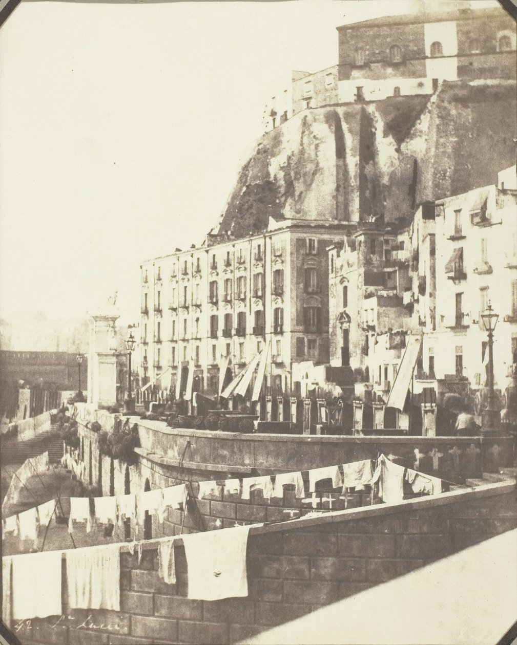 Santa Lucía, Nápoles, 1846 de Calvert Jones