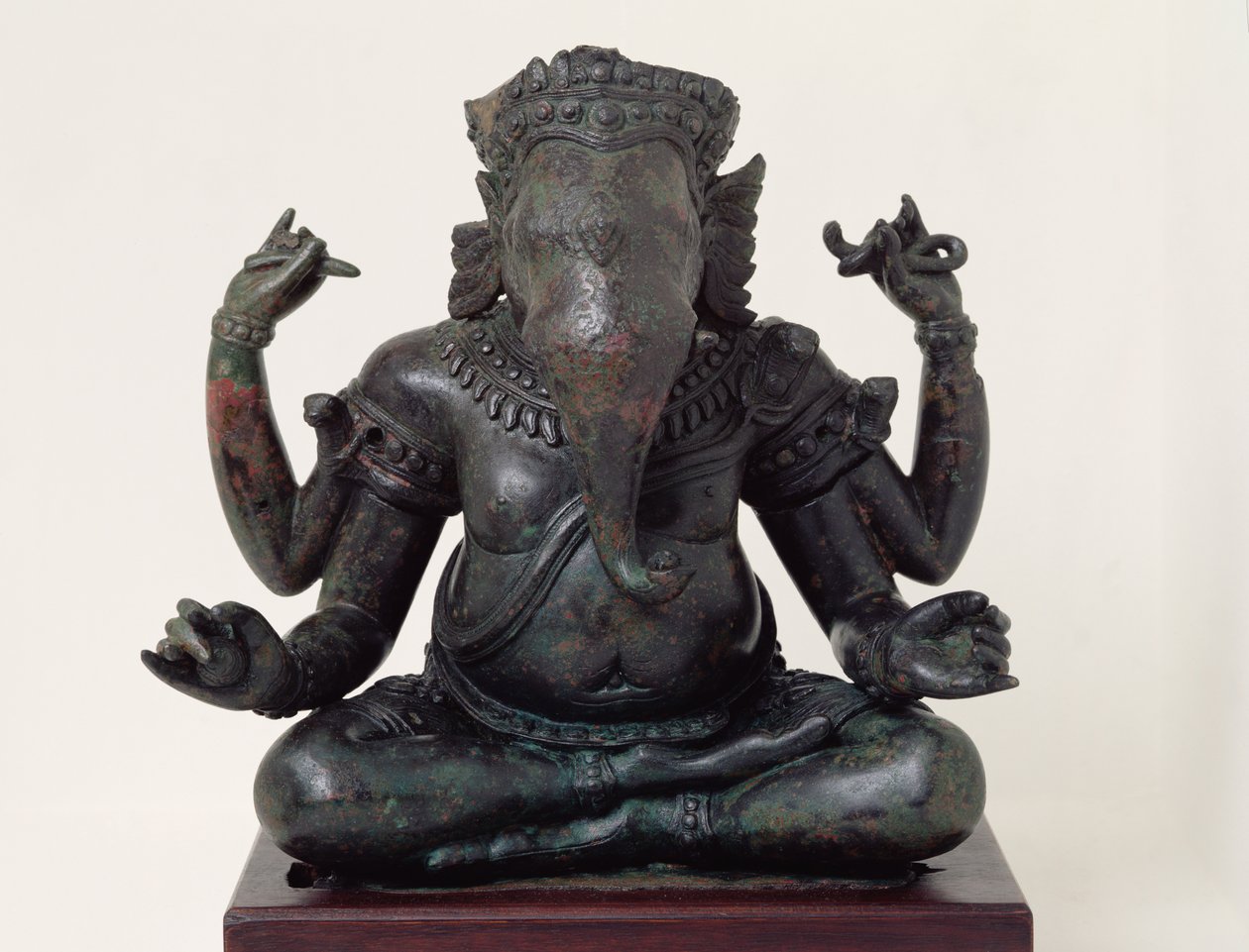 Ganesha, finales del siglo XII-principios del siglo XIII, Angkor de Cambodian School