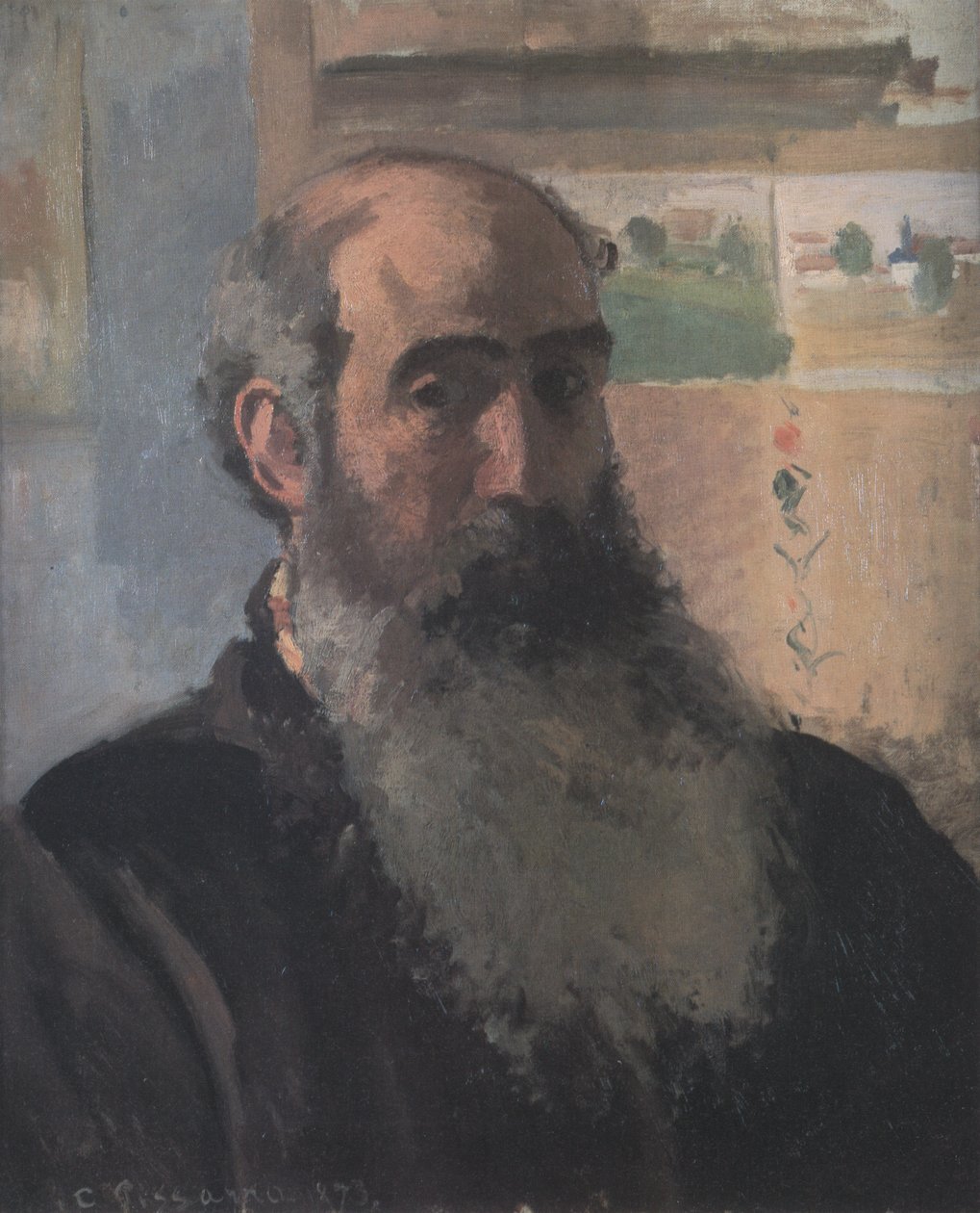 Autorretrato de Camille Jacob Pissarro