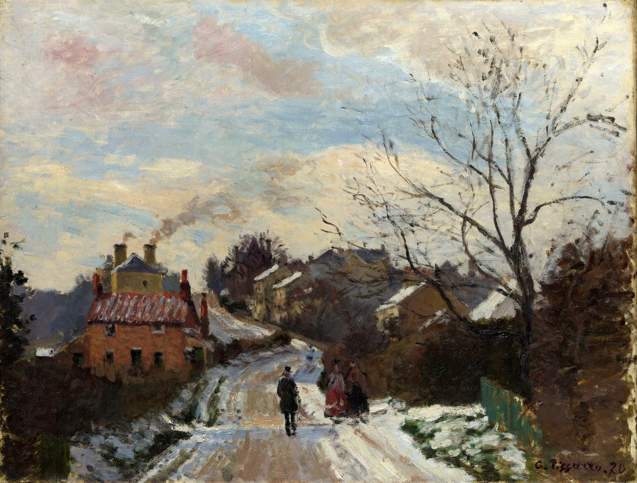 Colina del Zorro, Upper Norwood de Camille Jacob Pissarro