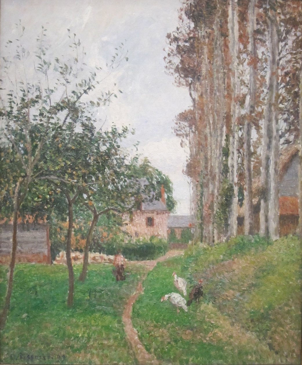 Día gris, Varengeville, Auberge du Manoir de Camille Jacob Pissarro