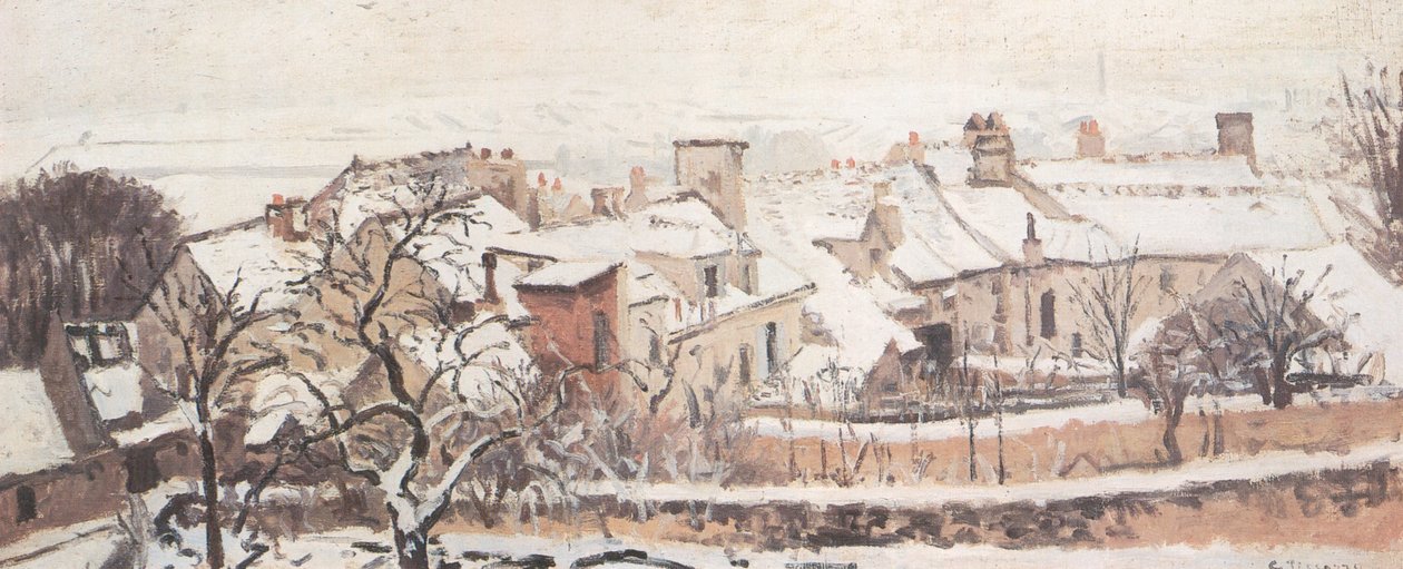 El Invierno de Camille Jacob Pissarro