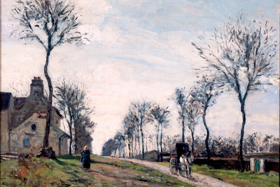 Camino a Marly de Camille Jacob Pissarro