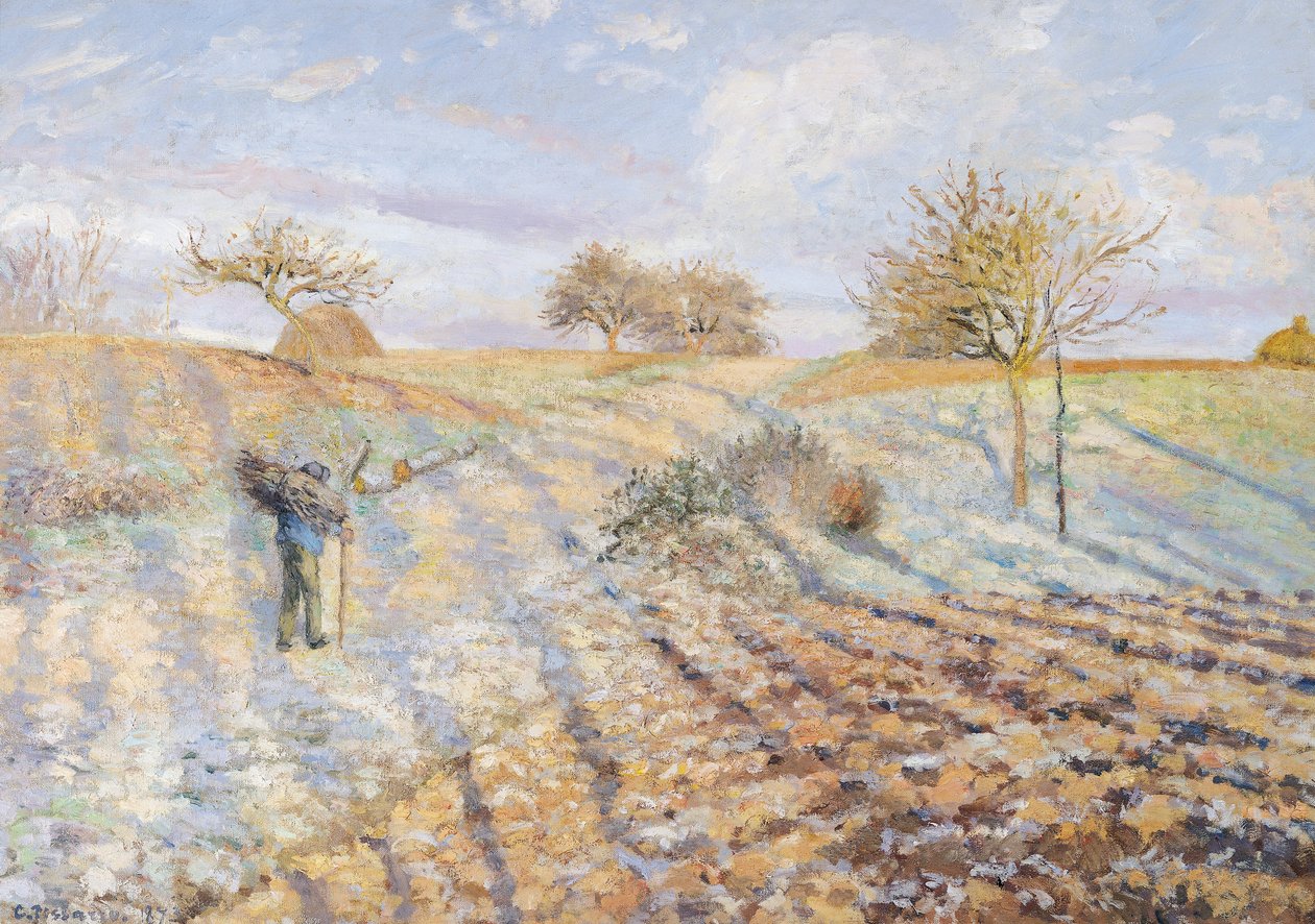 Escarcha Blanca de Camille Jacob Pissarro
