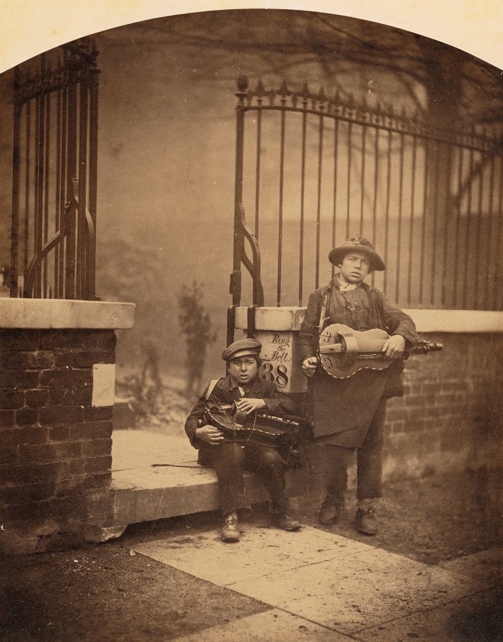 Músicos Callejeros de Camille Silvy