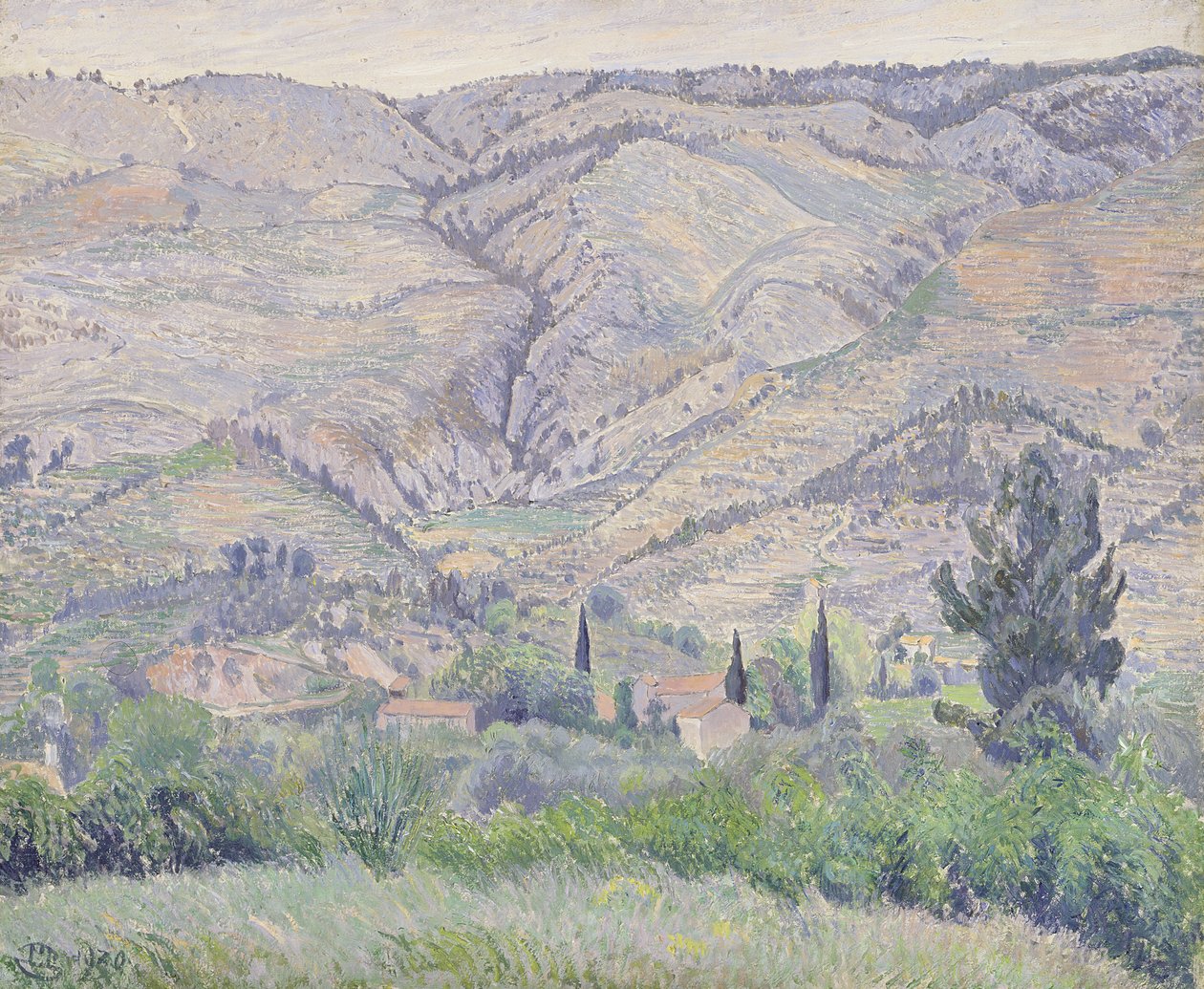 Le Ragas, cerca de Toulon, c.1930 de Camille Jacob Pissarro