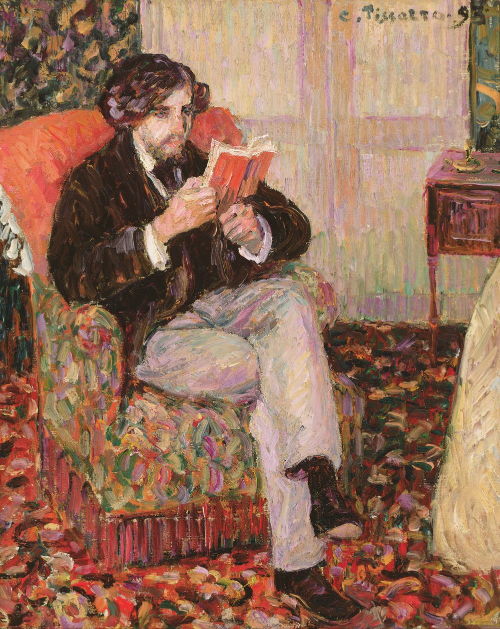 Retrato de Félix, 1893 de Camille Jacob Pissarro
