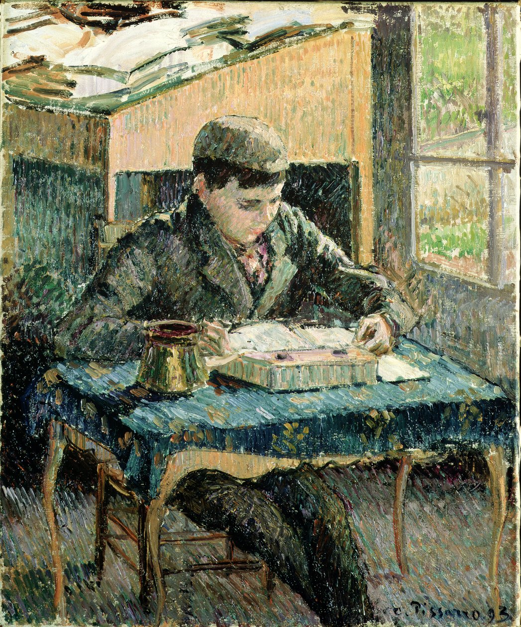 El hijo del artista, 1893 de Camille Jacob Pissarro