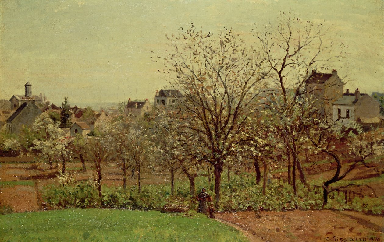 El huerto de Camille Jacob Pissarro