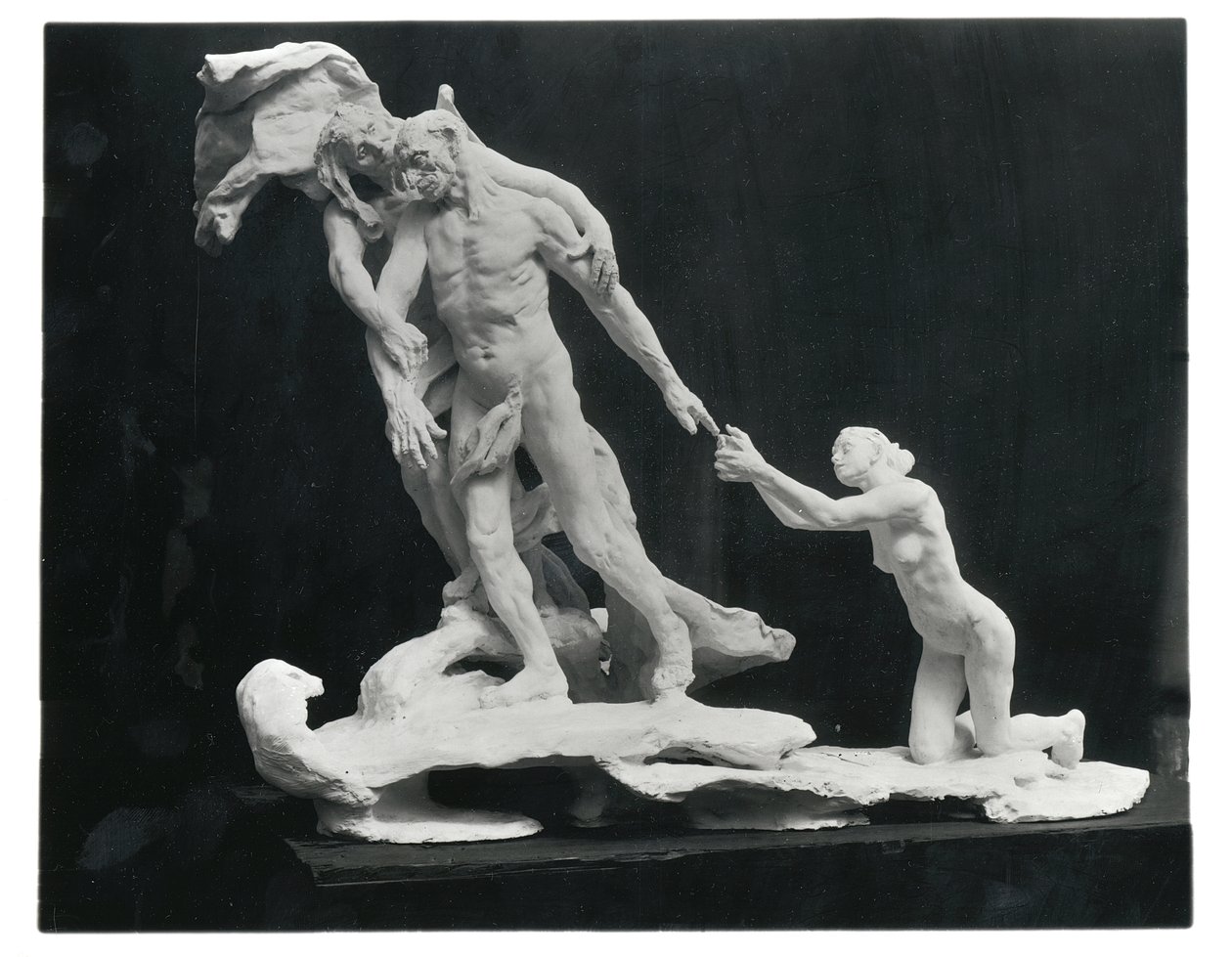 Edad madura (detalle) de Camille Claudel