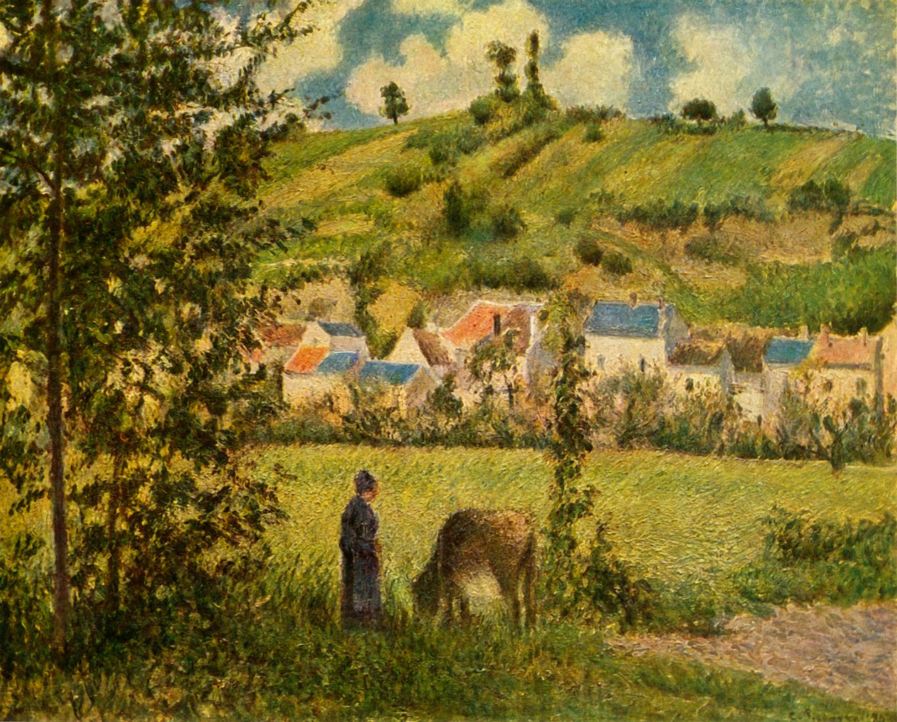 Chaponval de Camille Jacob Pissarro