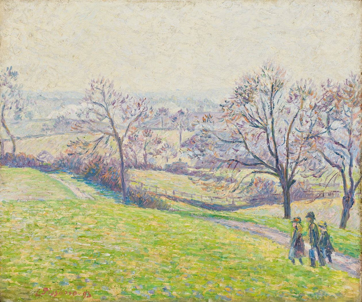 Paisaje de Epping, 1893 de Camille Jacob Pissarro