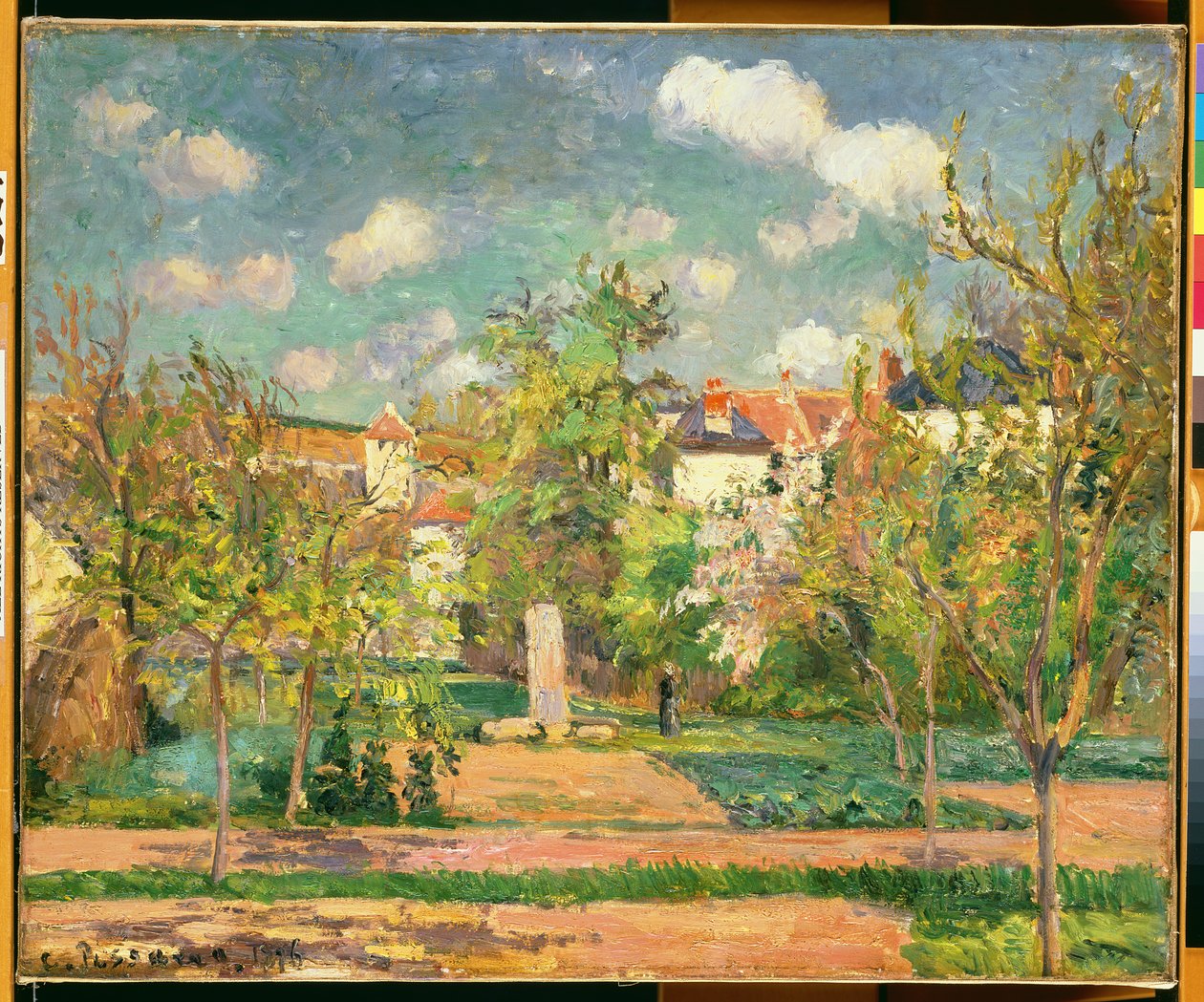 Jardín de Camille Jacob Pissarro
