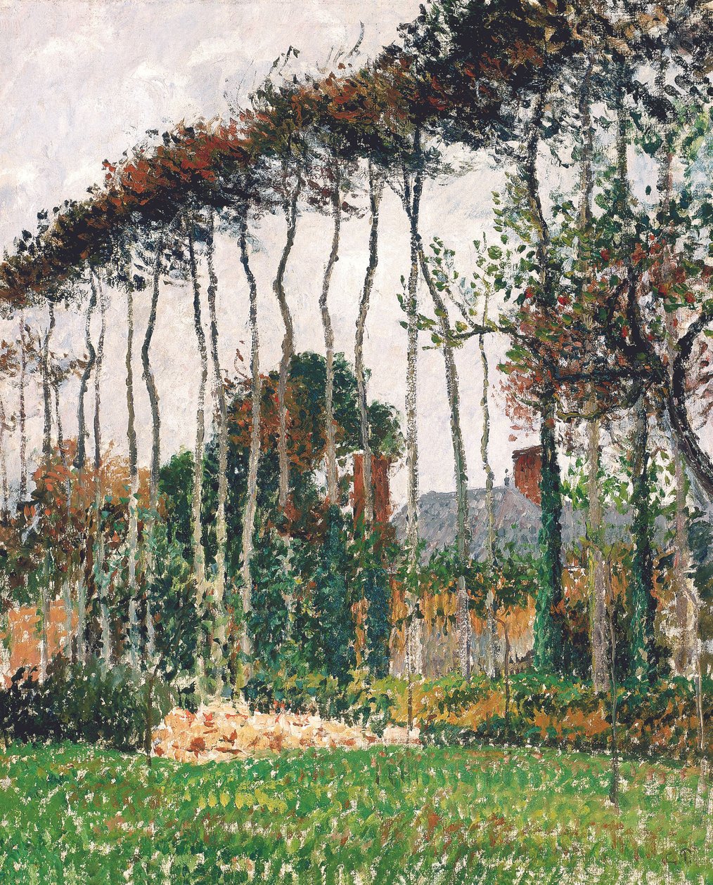 Francés: Les grands hêtres à Varengeville
Alemán: The great copper beeches in Varengeville de Camille Pissarro