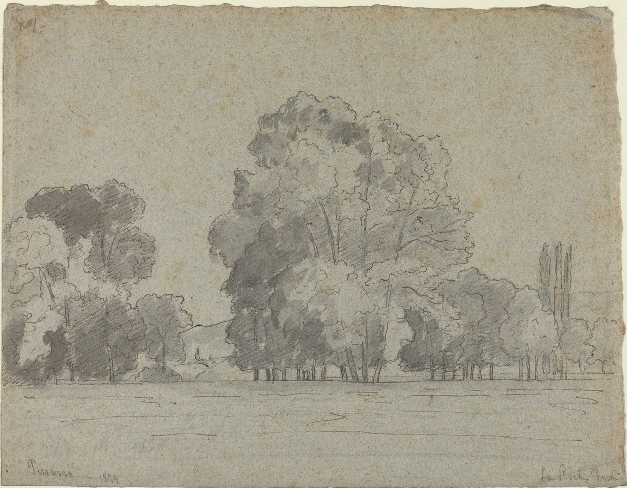 Arboleda de Camille Pissarro