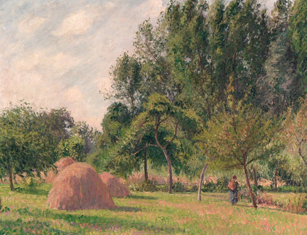 Almiar, Mañana, Éragny de Camille Jacob Pissarro