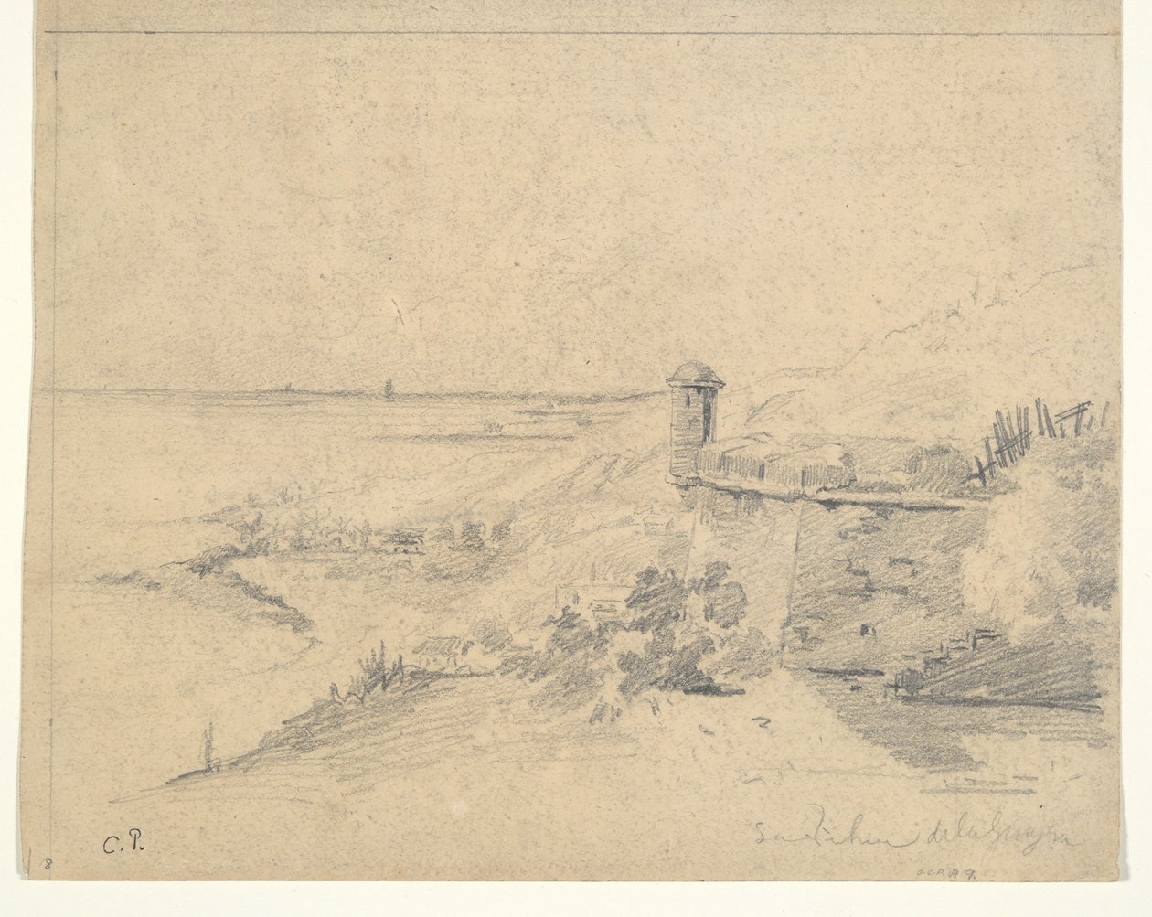 El Tehin de la Guayra de Camille Pissarro