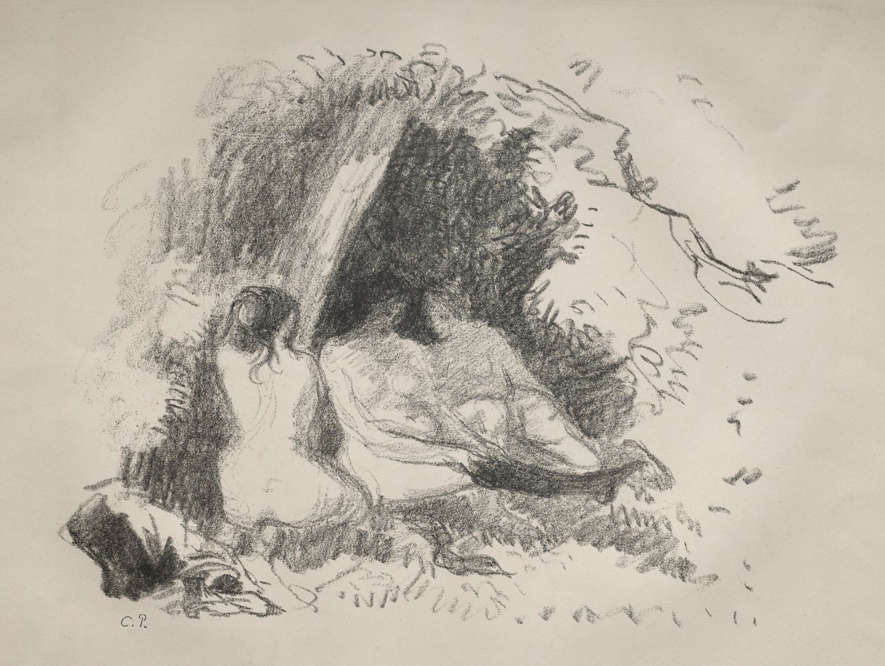 Nude Women de Camille Pissarro