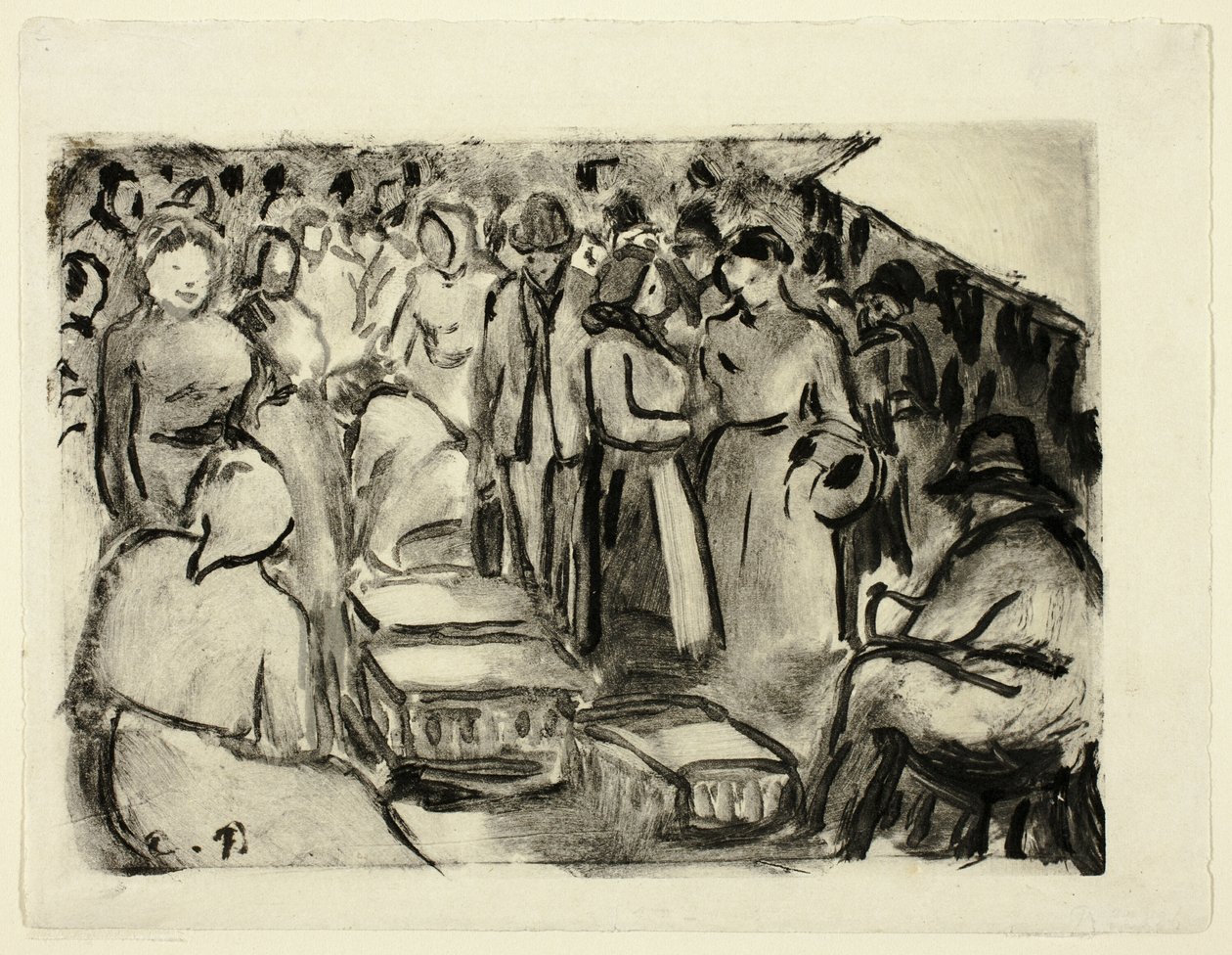 El Mercado de Camille Pissarro