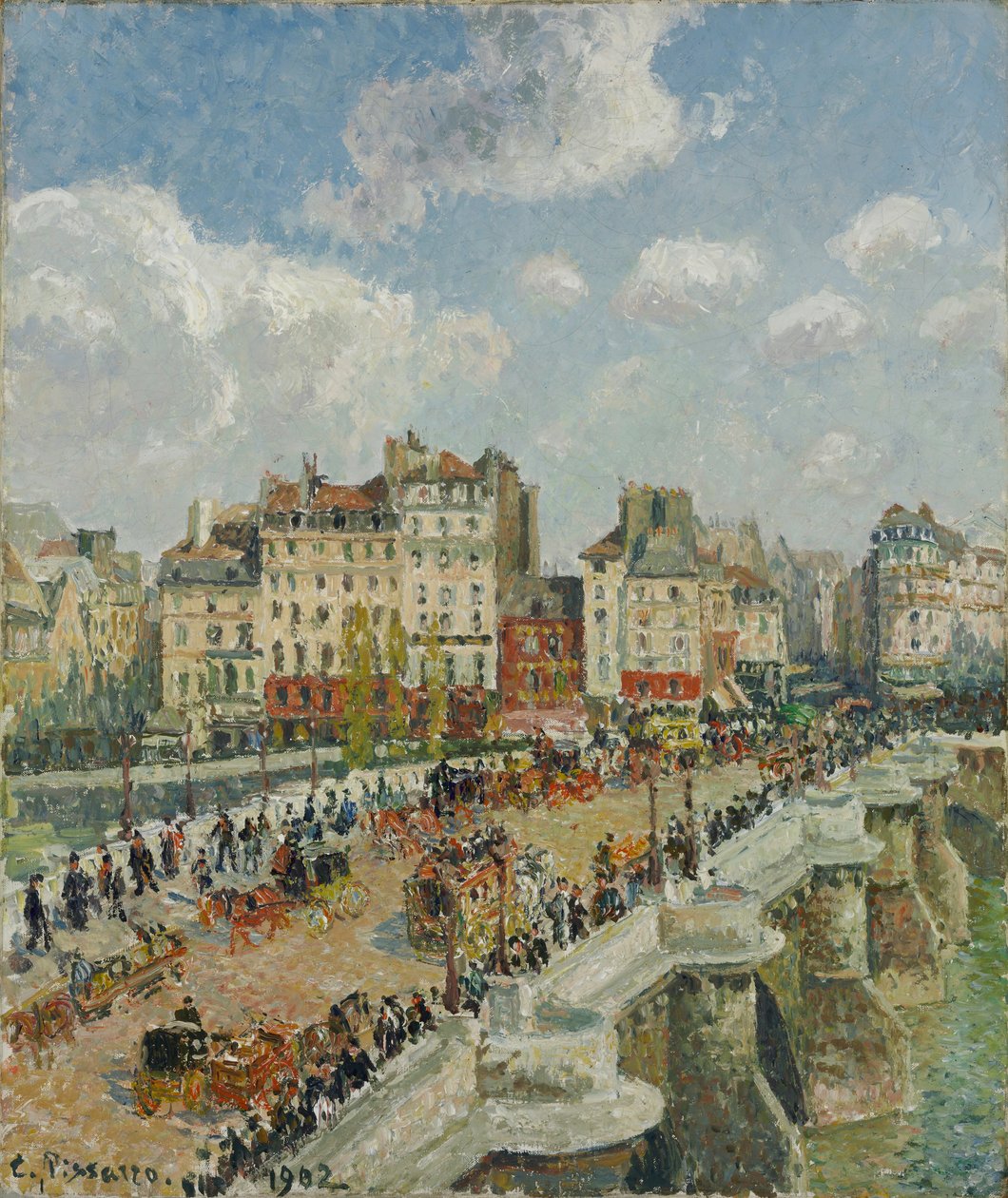 El Pont-Neuf de Camille Pissarro