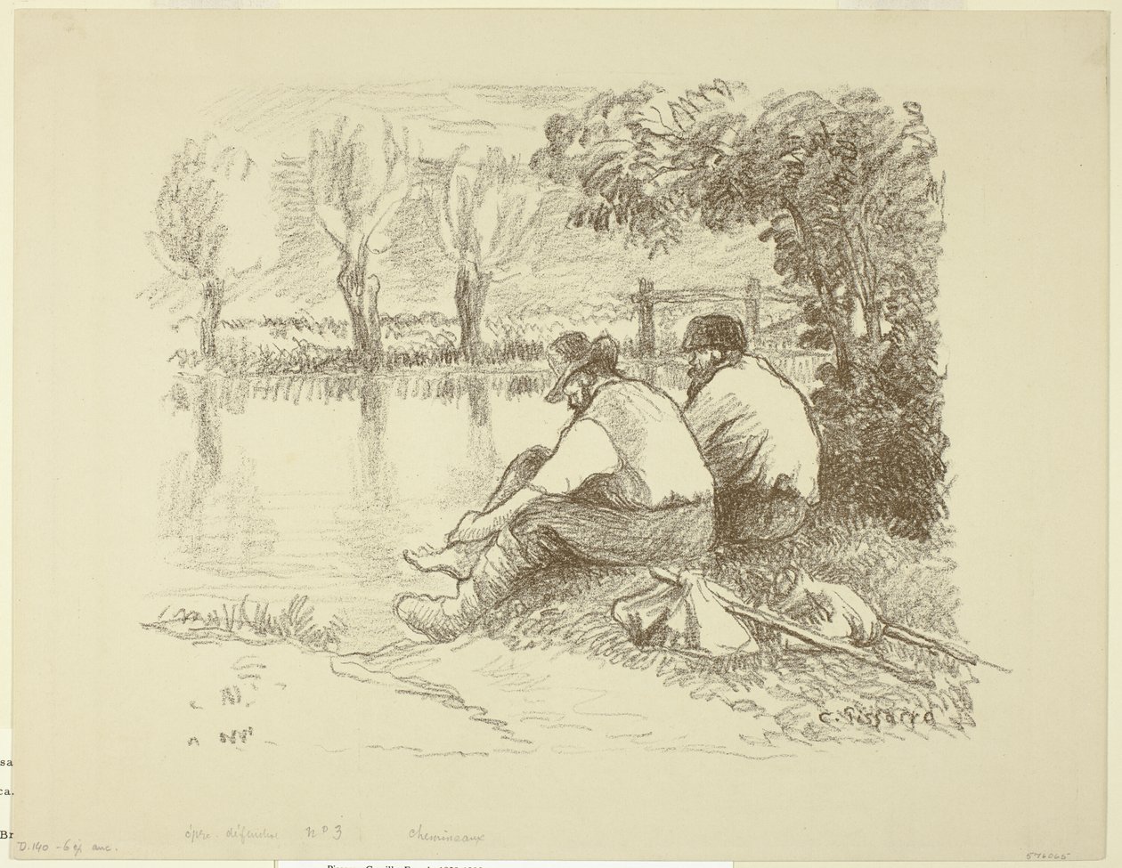 Vagabundos de Camille Pissarro