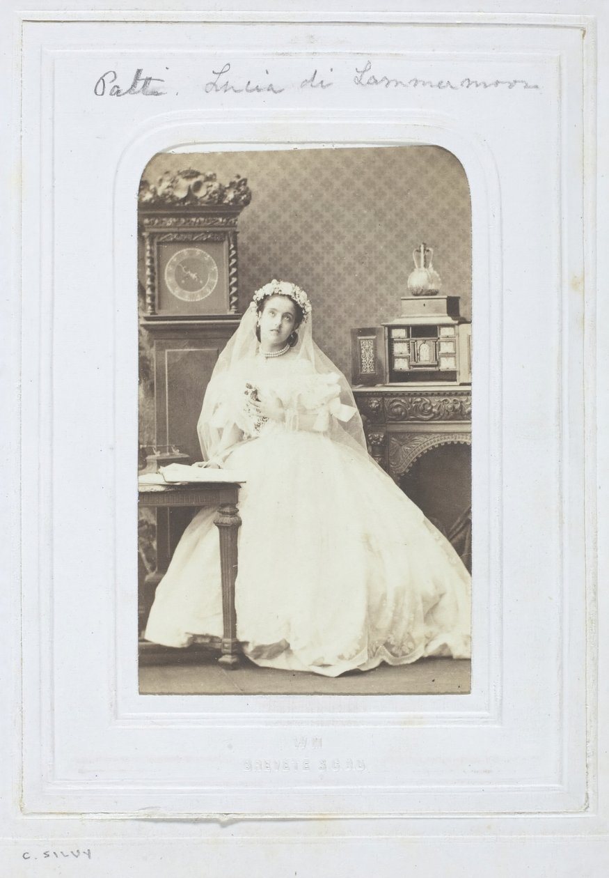 Adelina Patti, 1860-69 de Camille Silvy