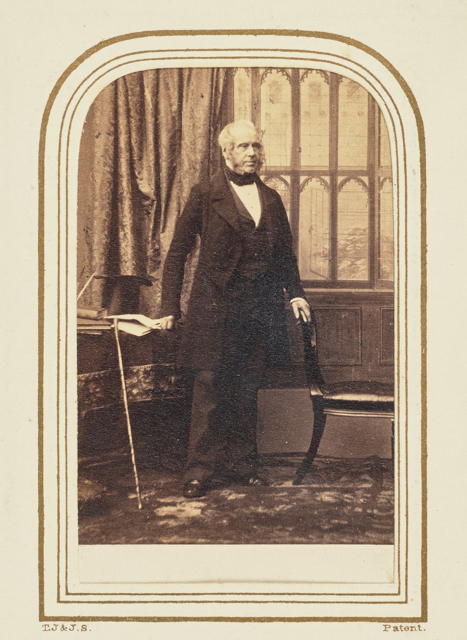 [Henry John Temple, III (1784 - 1865), vizconde de Palmusten]. de Camille Silvy