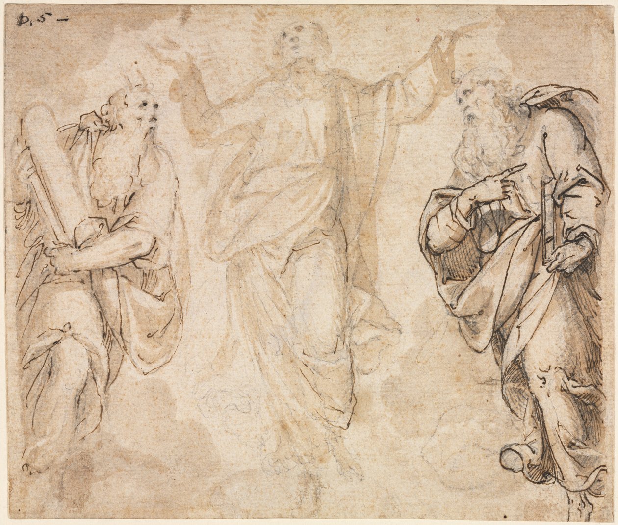 The Transfiguration (recto) de Camillo Procaccini