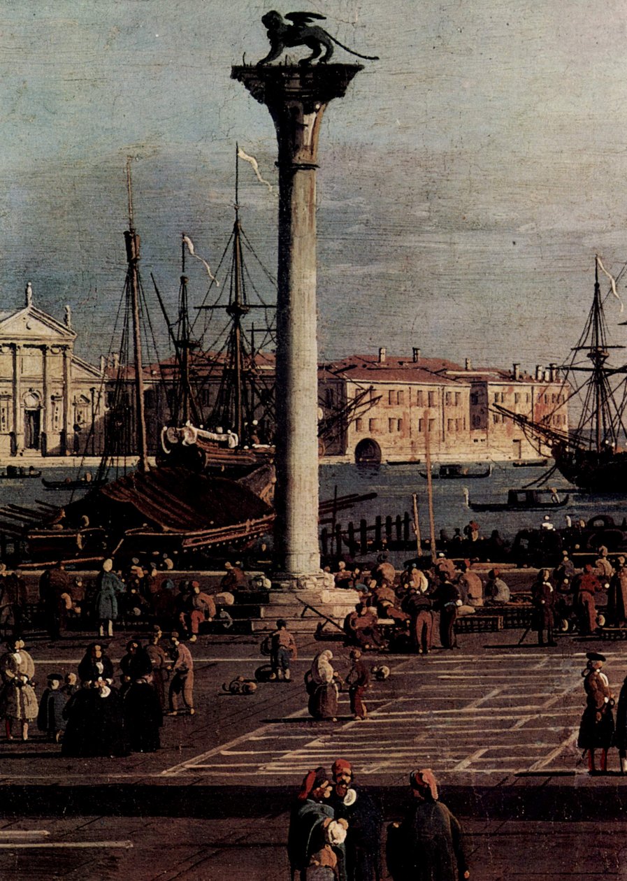 La Piazzetta (detalle) de Giovanni Antonio Canal