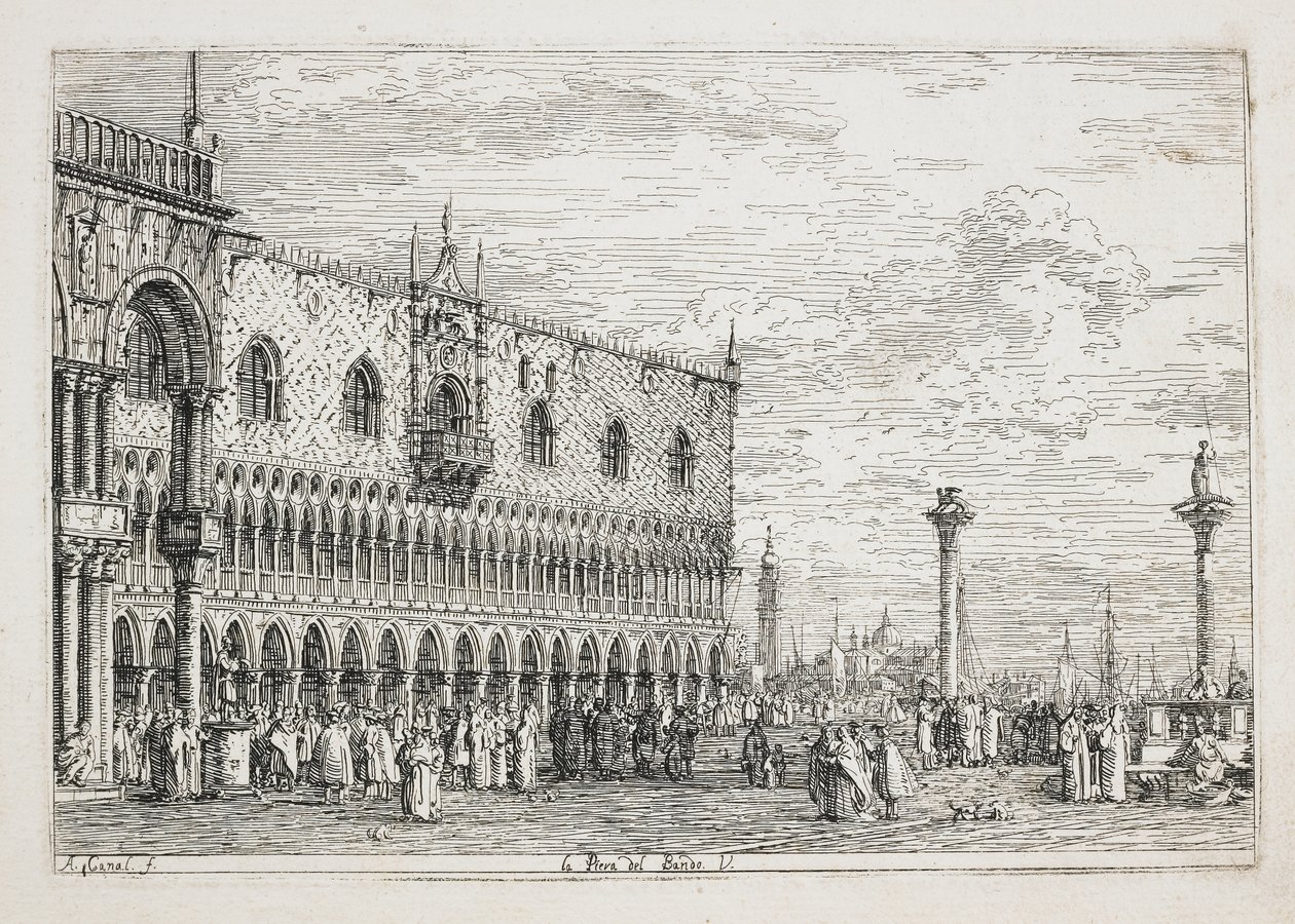 La Piera del Bando de Giovanni Antonio Canal