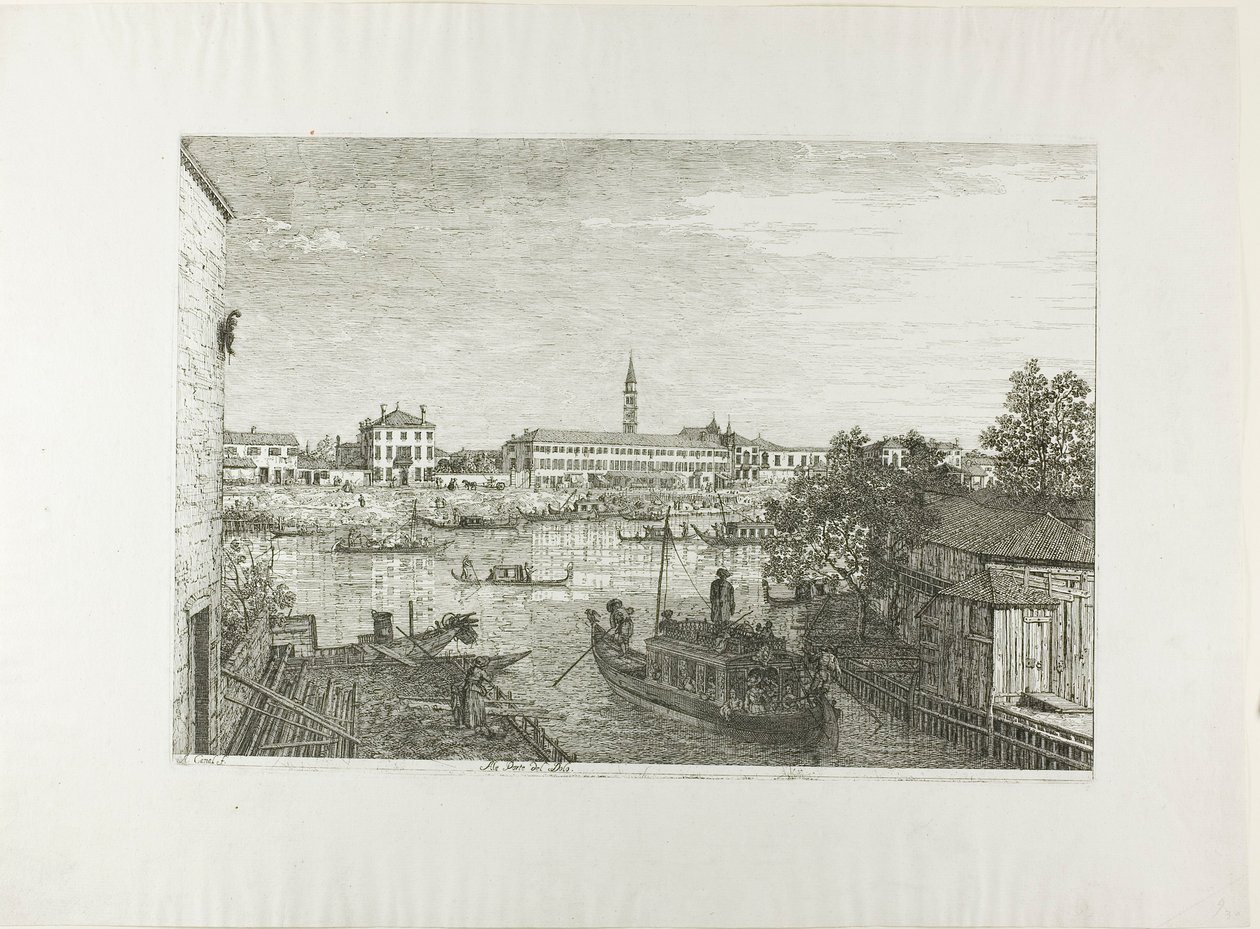 Ale Porto del Dolo de Canaletto