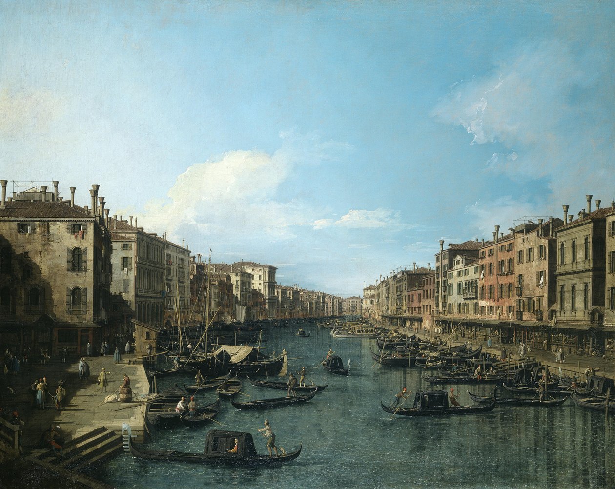 Canaletto - Gran Canal, 1738-42 de Canaletto