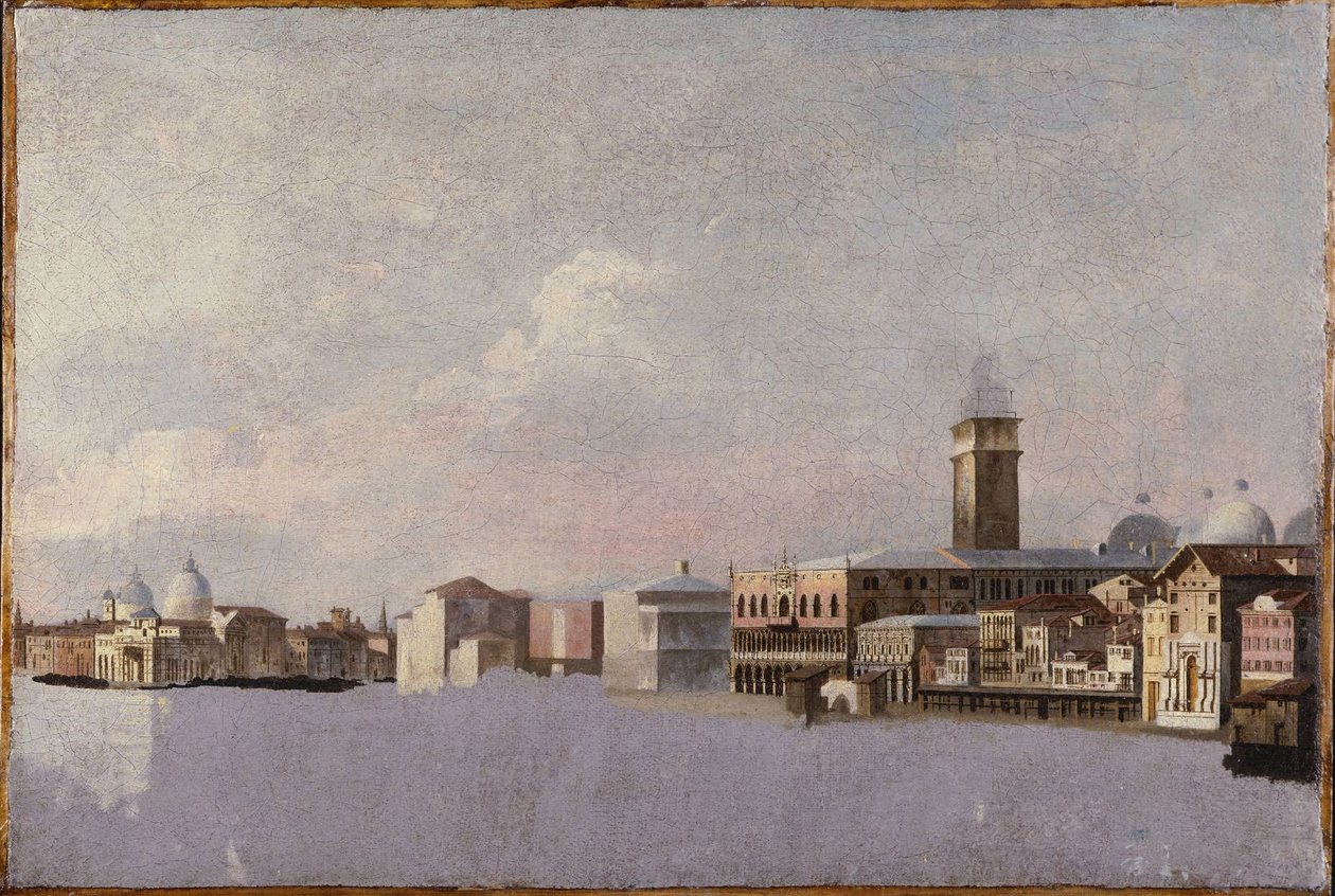 Entrada al Gran Canal, Venecia de Canaletto