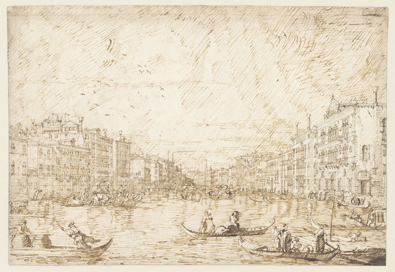 Gran Canal de Venecia de Canaletto