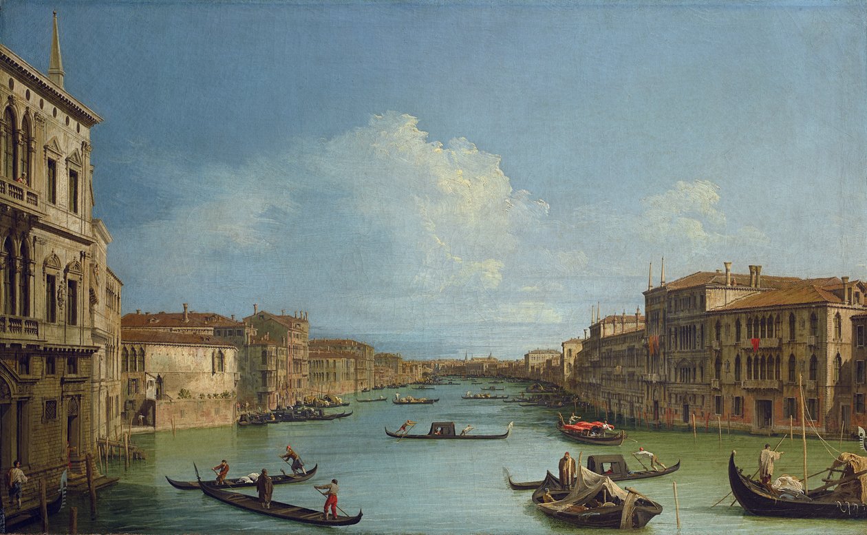 Italiano: El Gran Canal visto desde Ca