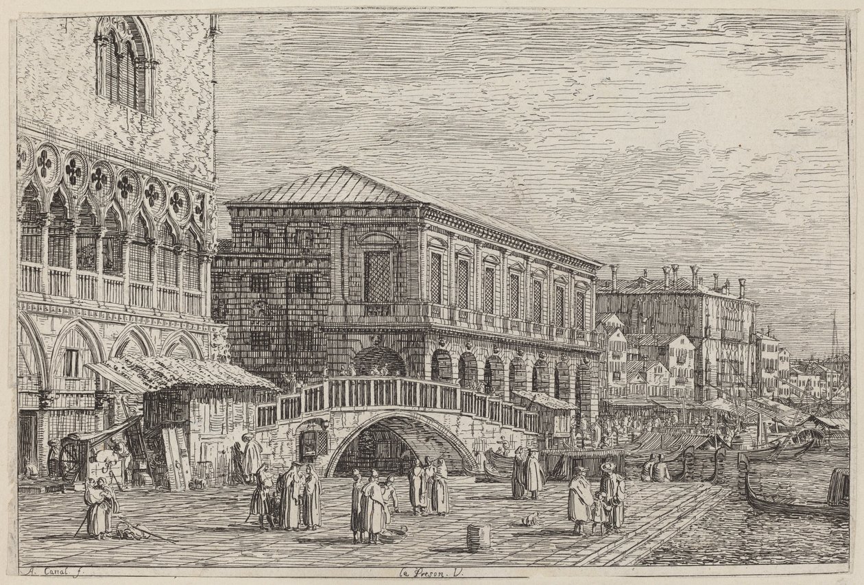 La Prisión. V. de Canaletto