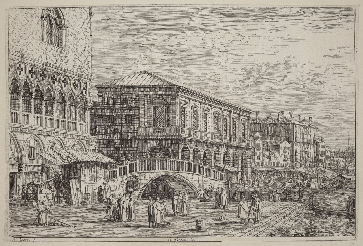 La prisión. V. de Canaletto