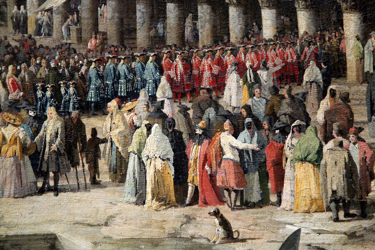 Recepción del embajador francés en Venecia, 1726-1727 de Canaletto