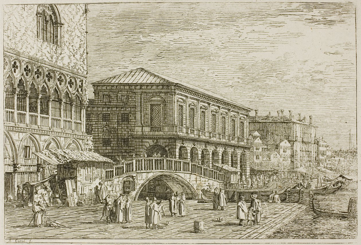 La prisión, de Vedute de Canaletto
