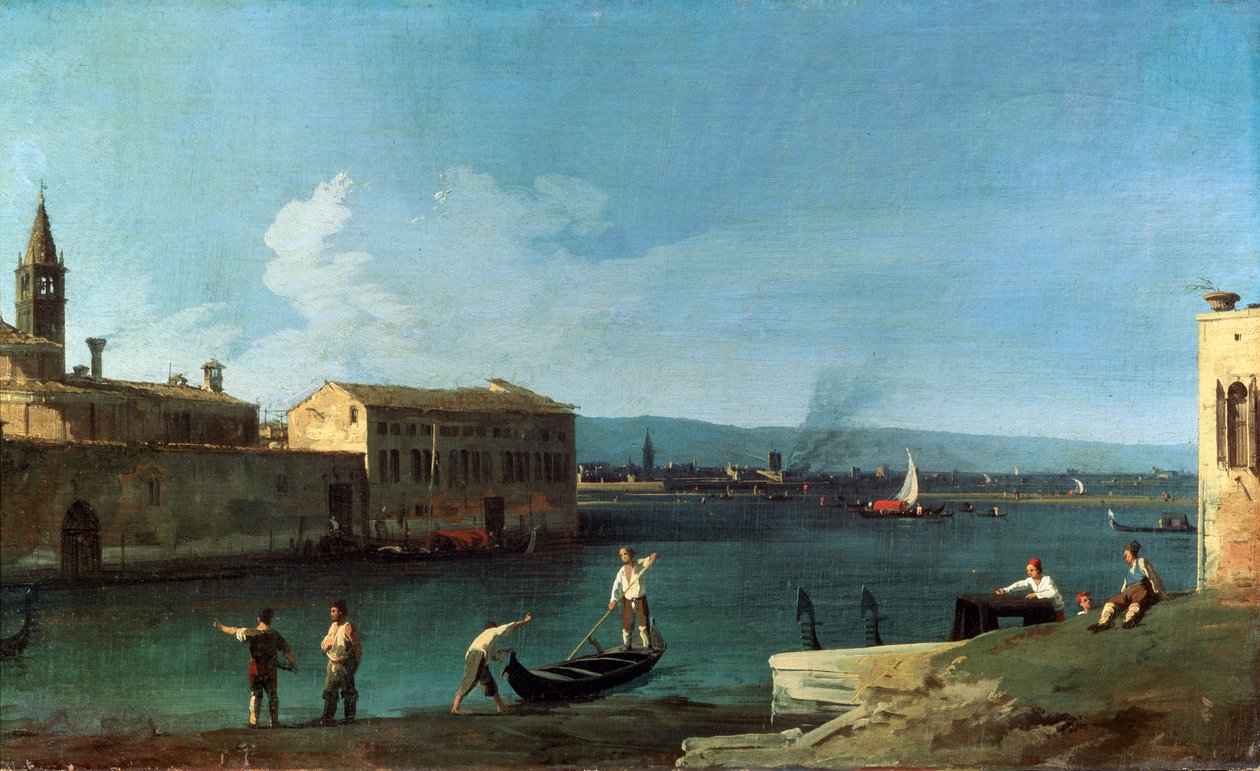 Vista de Venecia, siglo XVIII de Giovanni Antonio Canal