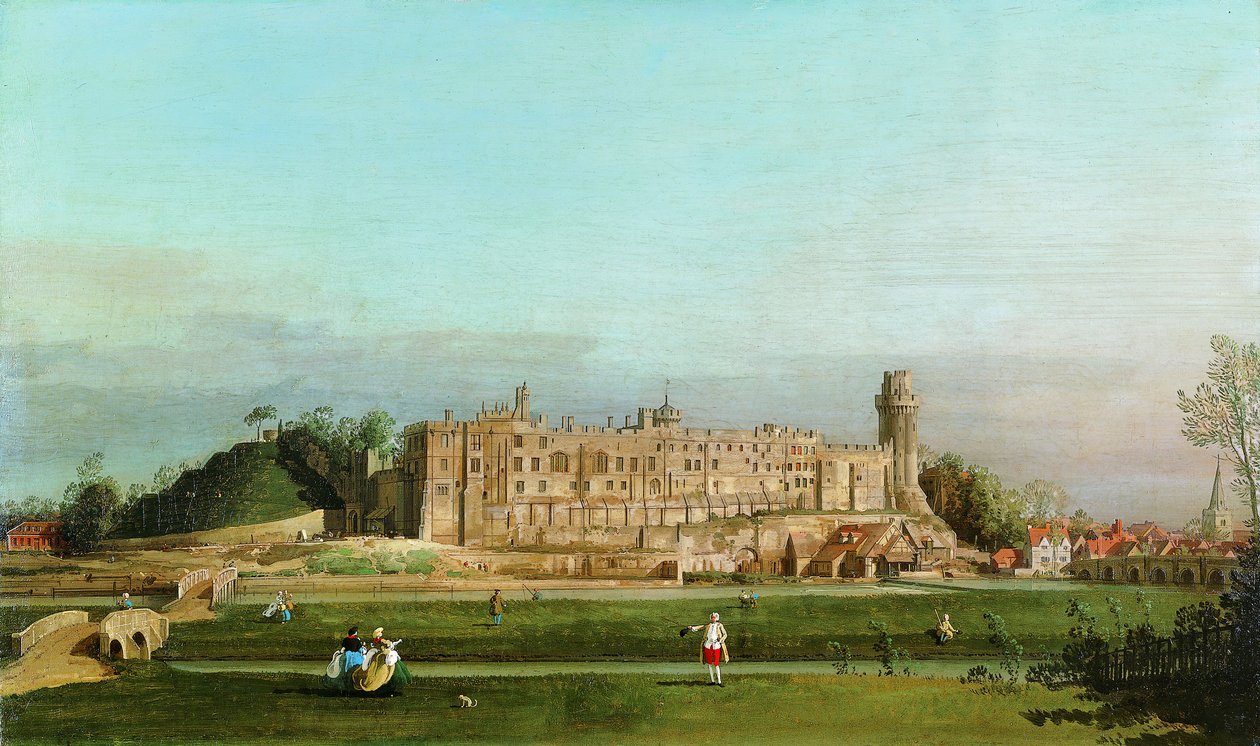 Castillo de Warwick de Giovanni Antonio Canal