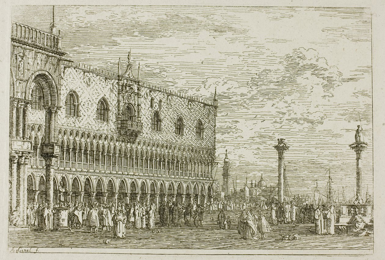 la Piera del Band V, de Vedute de Canaletto