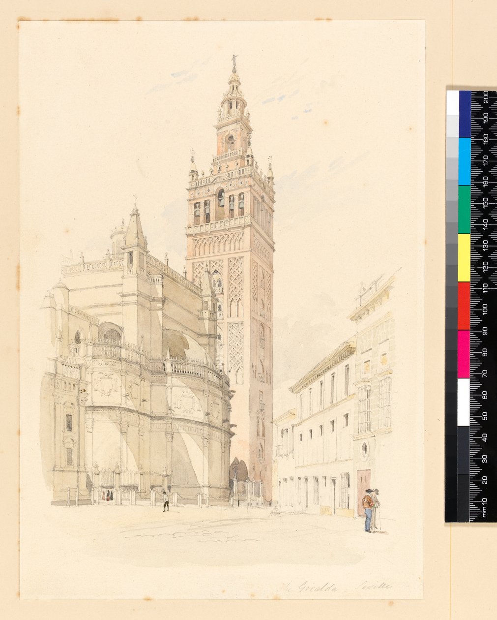 La Giralda, Sevilla, c.1846 de Canon G. F. Weston