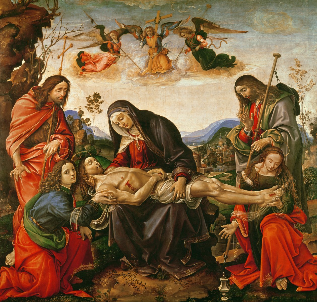 El lamento de Cristo de Capponi