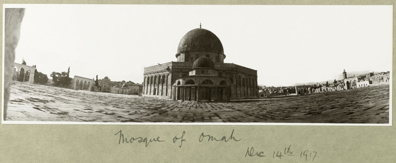 Mezquita de Omar, 14 de diciembre de 1917 de Capt. Arthur Rhodes