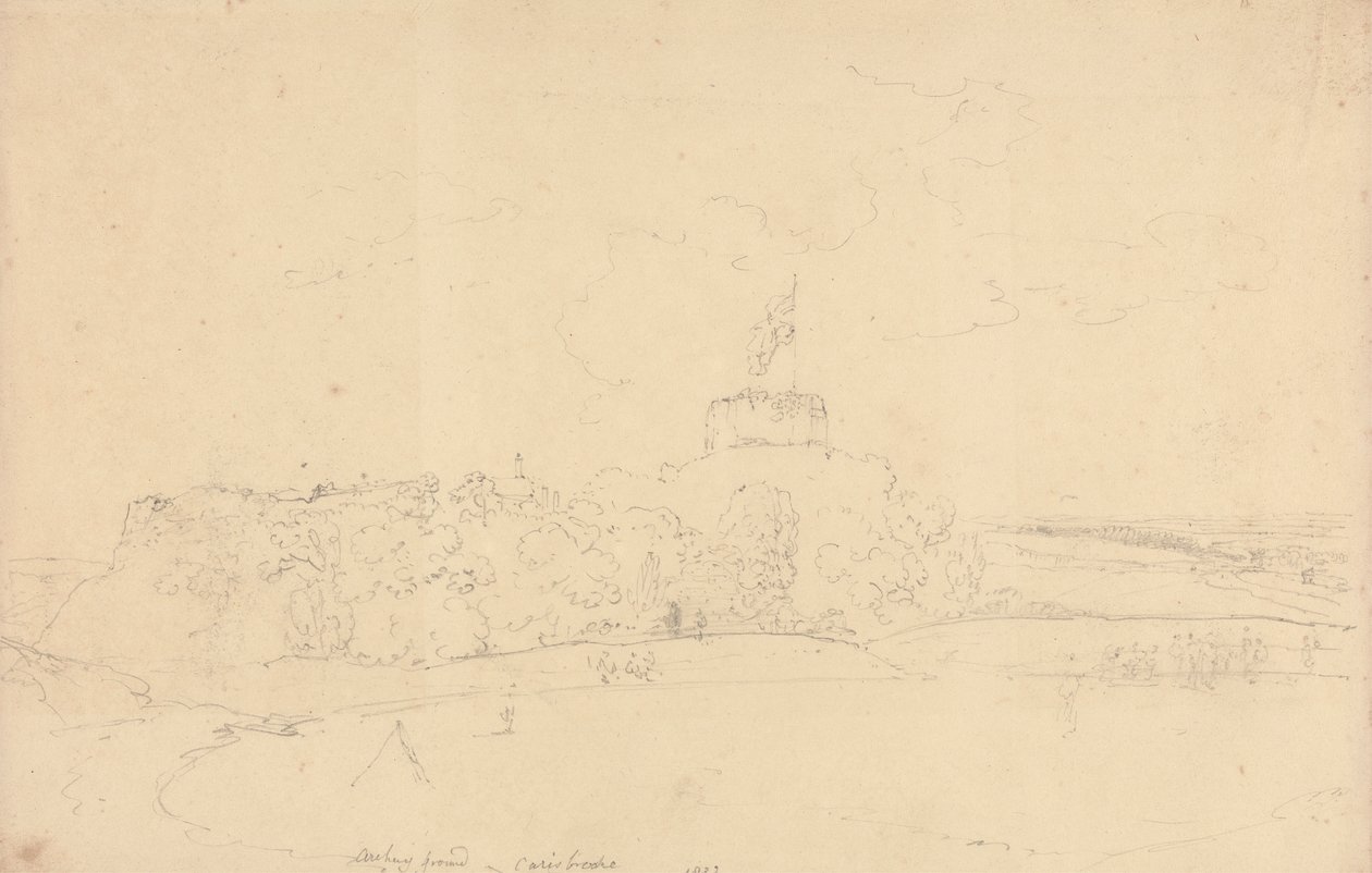 Campo de tiro con arco, Carisbrooke de Capt. Thomas Hastings