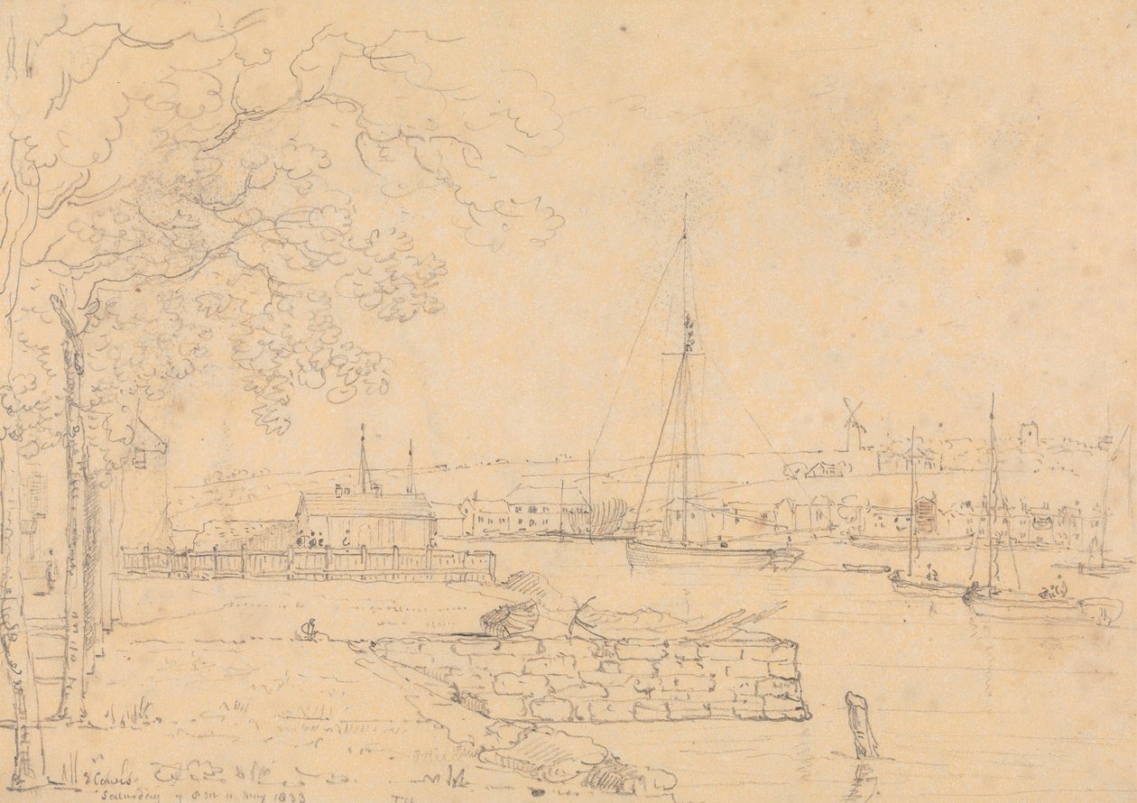 East Cowes, 7 PM, 11 de mayo de 1833 de Capt. Thomas Hastings