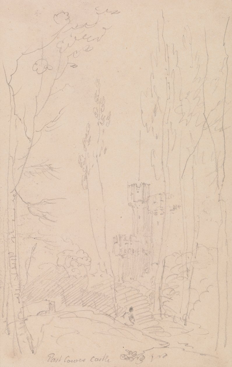 Castillo de East Cowes, Isla de Wight de Capt. Thomas Hastings